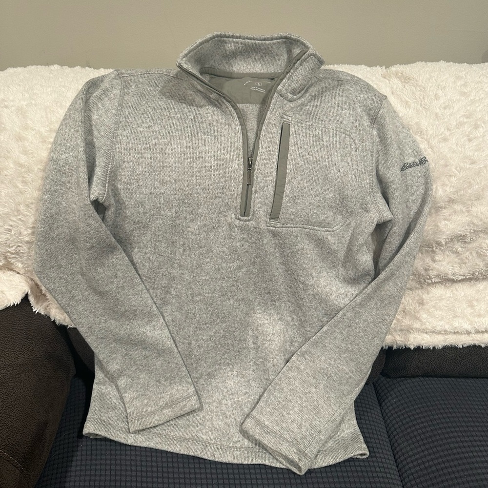 Eddie Bauer quarter zip, new without tags